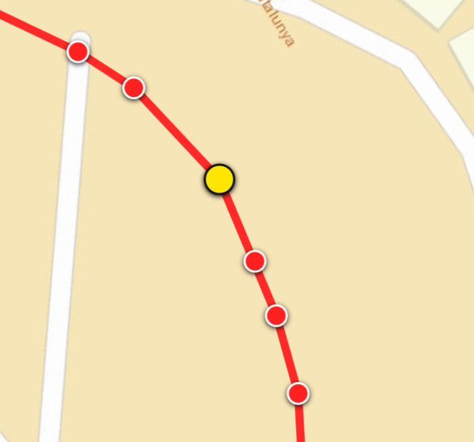 Multiple numbered corner ENTRY and EXIT gates in a linked sequence
