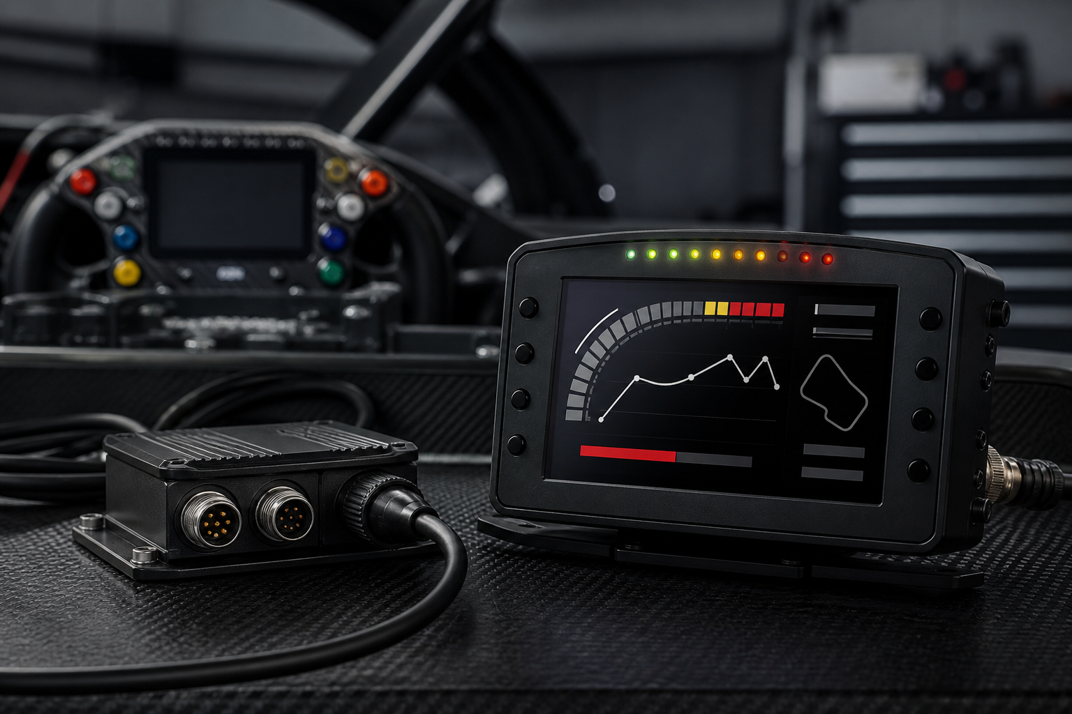 Temporary image of motorsport telemetry equipment